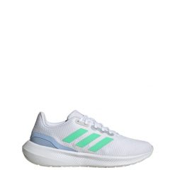 Buty Runfalcon 3.0. Białe obuwie sportowe damskie Adidas, z materiału, bez zapięcia, do biegania. Za 255.20 zł.