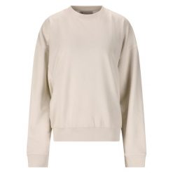 Damska bluza z okrągłym dekoltem Athlecia Crecy. Szare bluzy damskie Athlecia, bez wzorów, bez kaptura. Za 161.50 zł.