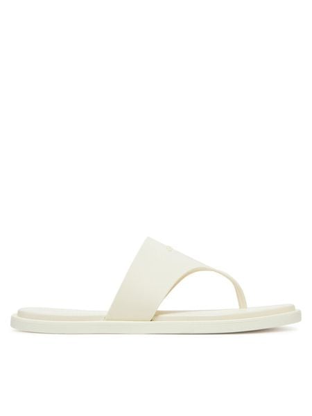 Calvin Klein Japonki Toepost Tpu Slide HW0HW02836 Écru. Klapki damskie Calvin Klein, bez wzorów, z syntetyku, bez obcasa, bez zapięcia. Za 159.99 zł.