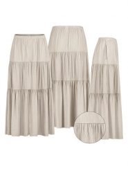 Eight2Nine Spódnica w kolorze kremowym rozmiar: XS. Brązowe spódnice damskie Eight2Nine, xs, bez wzorów, maxi. Za 92.64 zł.