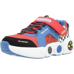 Tenisówki Skechers Model 402260l Kolor Czerwony. Czerwone obuwie sportowe damskie Skechers, z gumy, bez zapięcia, tenisowe. Za 249.99 zł.