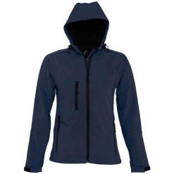 Kurtka Damska Replay Soft Shell. Niebieskie kurtki damskie SOL'S, l, bez wzorów, bez kaptura. Za 281.99 zł.