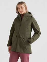 O'Neill Parka 3w1 "Journey" w kolorze khaki rozmiar: S. Brązowe parki damskie O'Neill, m, bez kaptura. Za 461.21 zł.