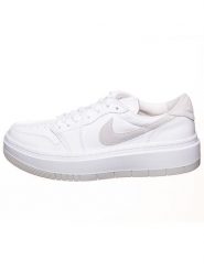 Air Jordan Skórzane sneakersy "1 Elevate Low'' w kolorze biało-szarym rozmiar: 43. Białe obuwie sportowe damskie AIR JORDAN, bez zapięcia. Za 264.77 zł.