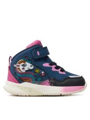Primigi Sneakersy 6959211 Granatowy. Niebieskie buty sportowe dziewczęce Primigi, bez wzorów, ze skóry, bez zapięcia. Za 259.99 zł.