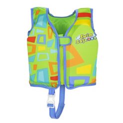 Kamizelka pływacka z piankową wyściółką, duża. Zielone kamizelki damskie BESTWAY, bez wzorów, bez kaptura. Za 88.00 zł.