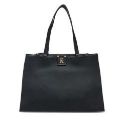 Torebka Tommy Hilfiger. Czarne torebki klasyczne damskie Tommy Hilfiger, bez dodatków. Za 429.99 zł.