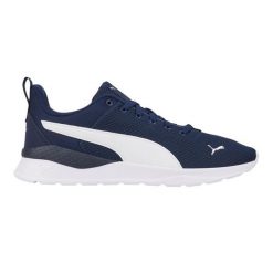 Trampki Unisex Dla Dorosłych Anzarun Lite. Niebieskie trampki damskie Puma, bez wzorów, bez zapięcia. Za 305.99 zł.