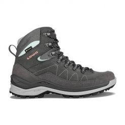 Buty trekkingowe damskie Lowa Toro Pro Mid Gtx. Zielone obuwie trekkingowe damskie Lowa, z materiału, za kostkę, bez zapięcia. Za 905.00 zł.