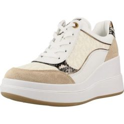 Buty MICHAEL KORS 43T6EMFS1B Biały. Białe obuwie trekkingowe damskie Michael Kors Access, ze skóry, bez zapięcia. Za 702.99 zł.