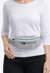 Nerka saszetka na dokumenty pieniądze Deuter Neo Belt. Niebieskie nerki i saszetki damskie Deuter, bez wzorów, z neoprenu. Za 109.73 zł.