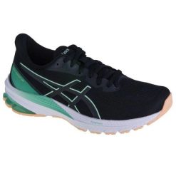 Buty Do Biegania Dla Kobiet. Czarne obuwie sportowe damskie Asics, bez zapięcia, do biegania. Za 744.99 zł.