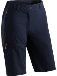 Maier Sports Szorty funkcyjne "Lulaka" w kolorze granatowym rozmiar: 42. Niebieskie spodenki sportowe damskie Maier Sports, bez wzorów, z materiału, outdoorowe. Za 202.03 zł.