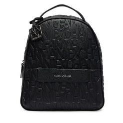 Plecak Armani Exchange. Czarne plecaki Armani Exchange, bez wzorów. Za 709.99 zł.