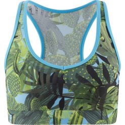 Biustonosz bikini "opaska" bonprix zielony z nadrukiem. Zielone bikini bonprix, z nadrukiem. Za 24.99 zł.