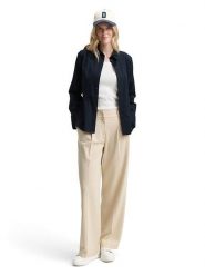 Tom Tailor Koszula w kolorze granatowym rozmiar: 34. Niebieskie koszule damskie Tom Tailor, bez wzorów, bez kołnierzyka, bez ramiączek. Za 74.46 zł.