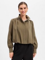 BOSS Orange Kurtka typu blouson Kobiety wiskoza zielony, 38. Pomarańczowe kurtki damskie BOSS Orange, bez wzorów, z wiskozy, bez kaptura. Za 999.95 zł.
