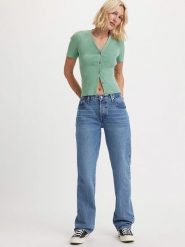 Levi's Dżinsy - Regular fit - w kolorze niebieskim rozmiar: W31/L30. Niebieskie jeansy damskie Levi's. Za 254.45 zł.