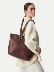 Coccinelle Torebka VGF Coccinellefern E1 VGF 11 01 01 Bordowy. Czerwone shopper bag Coccinelle, bez wzorów, ze skóry, bez dodatków. Za 1,549.00 zł.