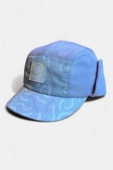 Czapka typu „trapper” dla dorosłych, unisex, z podszewką z polaru – liliowa. Fioletowe czapki z daszkiem damskie AFTER ESSENTIALS, na zimę, bez wzorów, z polaru. Za 87.50 zł.