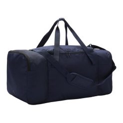 Torba sportowa Kipsta Essential 75L. Niebieskie torby sportowe KIPSTA, bez wzorów, z materiału. Za 79.99 zł.