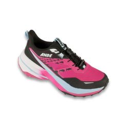 Buty Outdoor Ande Sendai Dorośli. Czerwone obuwie trekkingowe damskie Ande, z gumy, bez zapięcia. Za 386.99 zł.