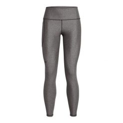 Długie legginsy damskie z wysokim stanem Under Armour HeatGear®. Czarne legginsy damskie Under Armour, bez wzorów, z materiału. Za 276.50 zł.