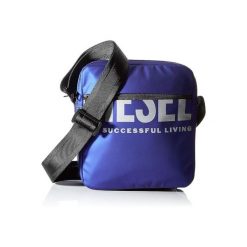 Saszetka turystyczna Diesel Boldmessage. Niebieskie nerki i saszetki damskie Diesel, bez wzorów. Za 216.70 zł.