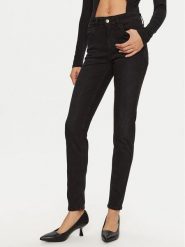 Liu Jo Jeansy UF4013 D4614 Czarny Slim Fit. Czarne rurki damskie Liu Jo, bez wzorów, z bawełny. Za 379.99 zł.