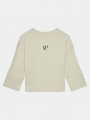 Gap Bluza 740041-01 Beżowy Relaxed Fit. Brązowe bluzy dziewczęce GAP, bez wzorów, z bawełny, bez ramiączek, bez kaptura. Za 109.99 zł.