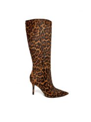 Guess Kozaki FLFGSS LEA11 Brązowy. Brązowe kozaki damskie Guess, ze skóry, bez obcasa, na szpilce, bez zapięcia. Za 1,259.00 zł.
