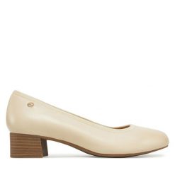 Półbuty Tamaris. Czółenka damskie Tamaris, bez wzorów, bez obcasa, na obcasie. Za 259.99 zł.