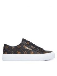 Guess Sneakersy FLTJ10 FAL12 Brązowy ciemny. Brązowe obuwie sportowe damskie Guess, ze skóry, bez zapięcia. Za 414.99 zł.