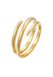 Elli Damski Statement filigranowy zawijany w srebrze 925 Sterling Silver Pierścionki 1 ct. Szare pierścionki damskie Elli, srebrne. Za 279.64 zł.