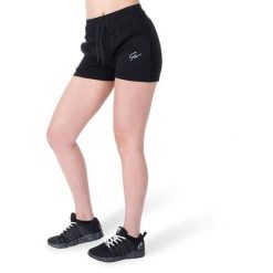 Pixley SweatSzorty - Czarny. Czarne obuwie sportowe damskie GORILLA WEAR, z dresówki, bez zapięcia, na fitness i siłownię. Za 149.00 zł.