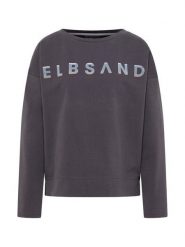 ELBSAND Bluza "Alvar" w kolorze szarym rozmiar: M. Szare bluzy damskie ELBSAND, m, bez wzorów, bez kaptura. Za 159.59 zł.
