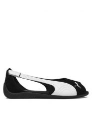 Puma Baleriny Speedcat Sandal 404839 01 Czarny. Czarne balerinki damskie Puma, bez wzorów, ze skóry. Za 329.99 zł.