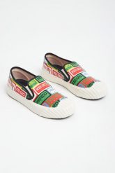 Trampki damskie KENZO. Obuwie sportowe damskie Kenzo, bez zapięcia, tenisowe. W wyprzedaży za 1,032.85 zł.
