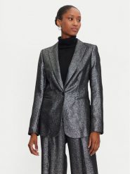 JOOP! Marynarka 58 JW244J122 30043414 Czarny Regular Fit. Czarne marynarki i żakiety damskie Joop!, bez wzorów, z wełny. Za 789.99 zł.