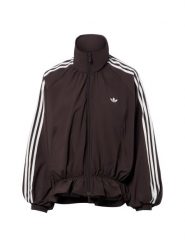 Adidas Originals Kurtka Kobiety Sztuczne włókno brązowy, S. Brązowe kurtki sportowe damskie Adidas Originals, s, bez wzorów, z włókna, bez kaptura. Za 429.95 zł.