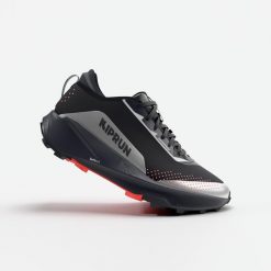 Buty do biegania w terenie damskie Kiprun Kipsummit WP. Czarne obuwie sportowe damskie KIPRUN, bez zapięcia, do biegania. Za 499.99 zł.