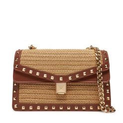 Torebka Steve Madden. Brązowe torebki wieczorowe damskie Steve Madden, bez wzorów, bez dodatków. Za 289.99 zł.