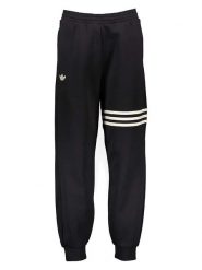 Adidas Spodnie dresowe w kolorze czarnym rozmiar: 34. Czarne spodnie dresowe damskie Adidas, bez wzorów, z dresówki. Za 127.35 zł.
