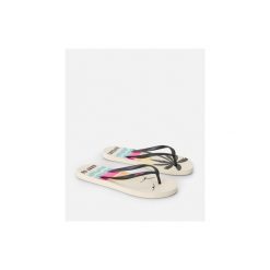 Japonki damskie Rip Curl Mixed Bloom Open Toe. Białe klapki damskie Rip Curl, bez wzorów, z otwartym noskiem, bez obcasa, bez zapięcia. Za 94.99 zł.