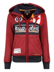Canadian Peak Bluza "Face" w kolorze czerwonym rozmiar: M. Czerwone bluzy damskie Canadian Peak, m, bez wzorów, bez kaptura. Za 162.49 zł.