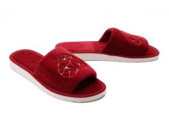 METEOR 044 ZUZA bordo, kapcie damskie. Czerwone kapcie damskie Meteor. Za 44.99 zł.