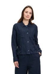 BETTY & CO Kurtka przejściowa w kolorze granatowym rozmiar: 42. Niebieskie kurtki damskie Betty & Co, bez wzorów, bez kaptura. Za 109.95 zł.