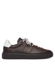 Furla Sneakersy Hype YM49HYP BX3477 PT 5303S Brązowy ciemny. Brązowe obuwie sportowe damskie Furla, ze skóry, bez zapięcia. Za 879.99 zł.