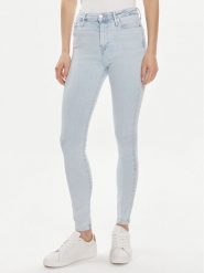 Tommy Hilfiger Jeansy Harlem WW0WW41311 Błękitny Skinny Fit. Niebieskie jeansy damskie Tommy Hilfiger. Za 449.99 zł.