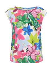 TATUUM Bluzka "Afeli" ze wzorem rozmiar: 38. Bluzki damskie TATUUM, s, bez wzorów, z wiskozy, klasyczne, bez kołnierzyka, bez ramiączek. Za 72.45 zł.